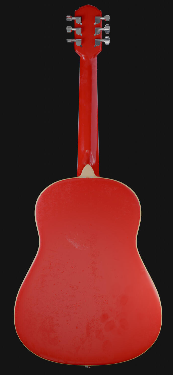 Guitar back