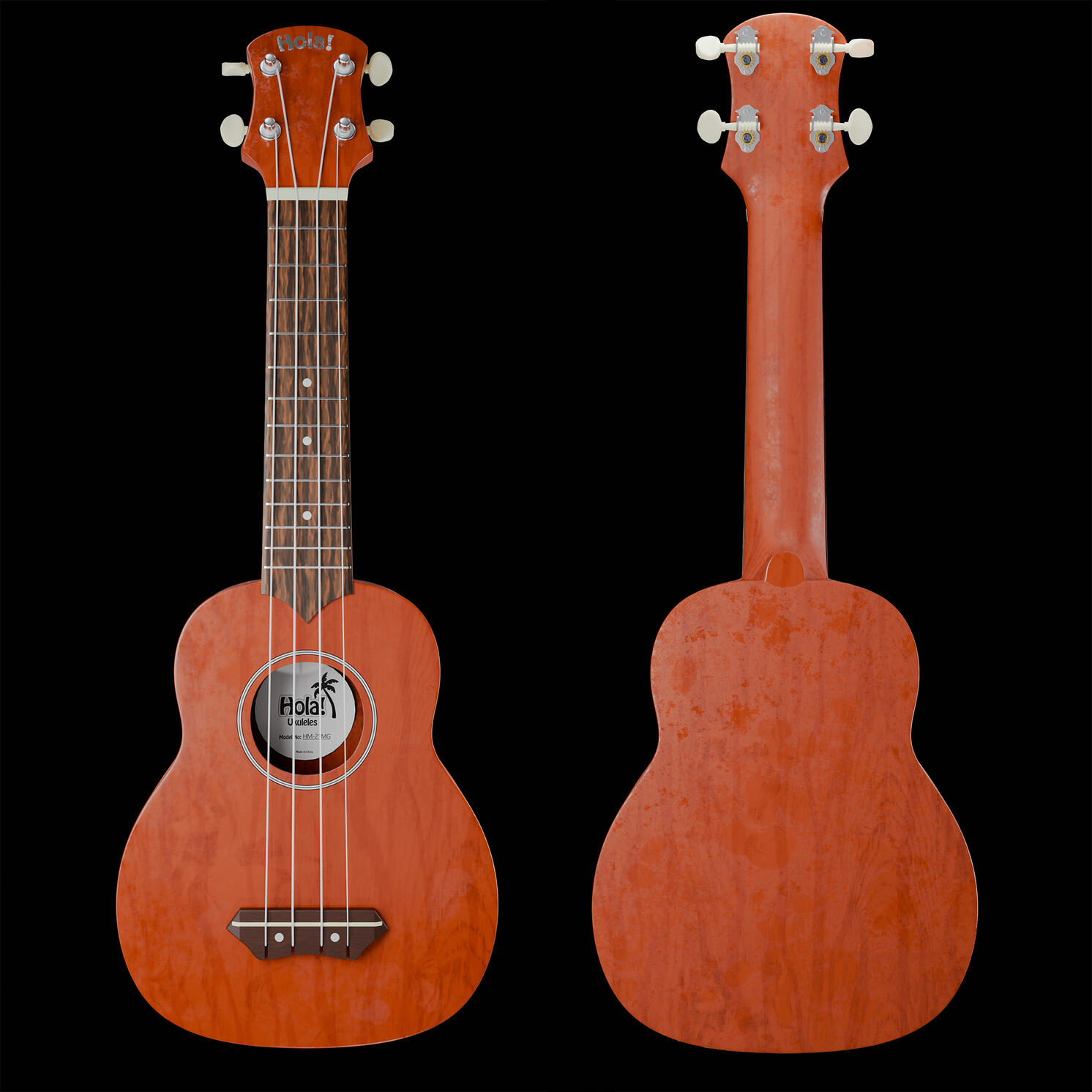 21” Hola! Ukulele Mahogany